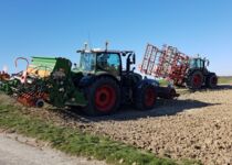 Aussaat und Grubbern